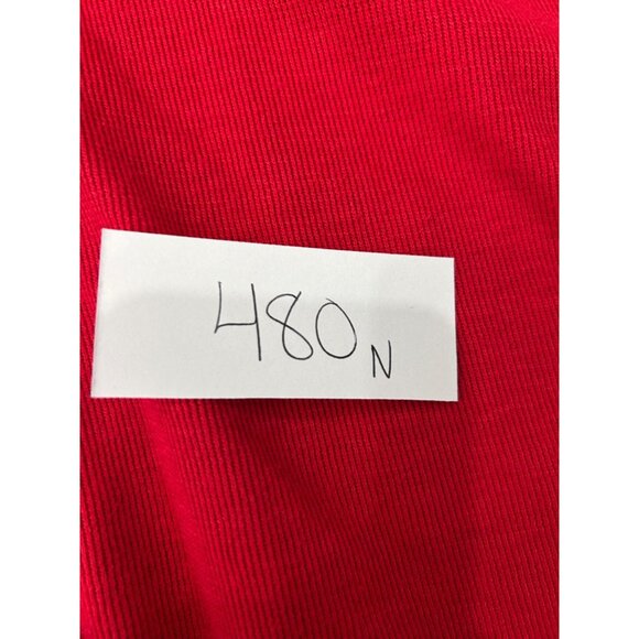 Vintage All Hours Womens Red Cardigan Sweater Button Detail Size Sz XL - Picture 7 of 7